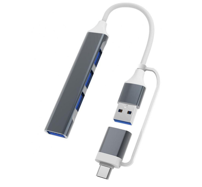 Type-c USB 3.0 хаб SmartGo 4 порти UniversalPort SmartGo