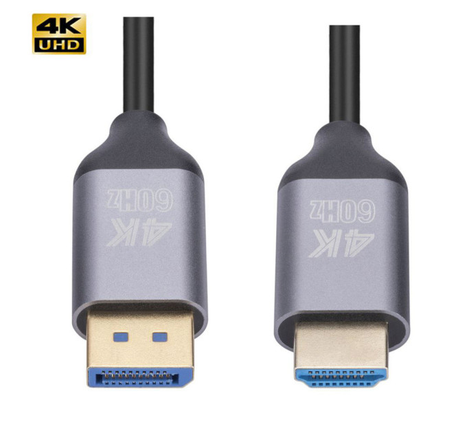 Кабель DisplayPort - HDMI 4K 60Hz 1.8м SmartGo Кабель DisplayPort - HDMI 4K 60Hz 1.8м SmartGo