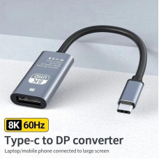Адаптер преобразователь конвертер Type-C - DisplayPort 8K 60Hz SmartGo Адаптер преобразователь конвертер Type-C - DisplayPort 8K 60Hz SmartGo