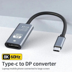 Адаптер перетворювач конвертер Type-C - DisplayPort 8K 60Hz SmartGo Адаптер перетворювач конвертер Type-C - DisplayPort 8K 60Hz SmartGo