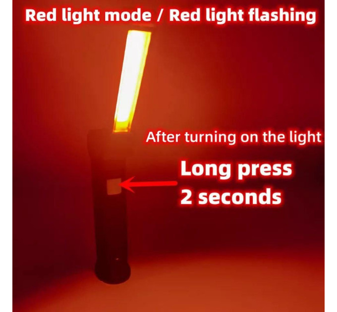 Кемпінговий ліхтар Worklight W-51 COB складаний LED 360°