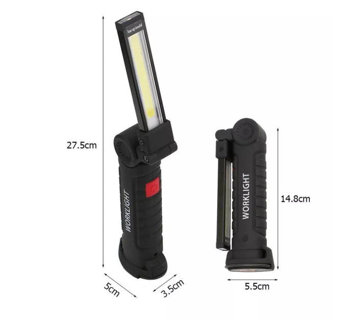 Кемпінговий ліхтар Worklight W-52 COB складаний LED 360°