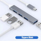 Type-c USB 3.0 хаб SmartGo 4 порти SmartGo