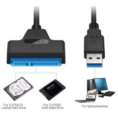 Перехідник SATA USB 3.0 для диска HDD SSD 2,5““ SmartGo Перехідник SATA USB 3.0 для диска HDD SSD 2,5““ SmartGo