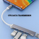 Type-c USB 3.0 хаб SmartGo 4 порти SmartGo