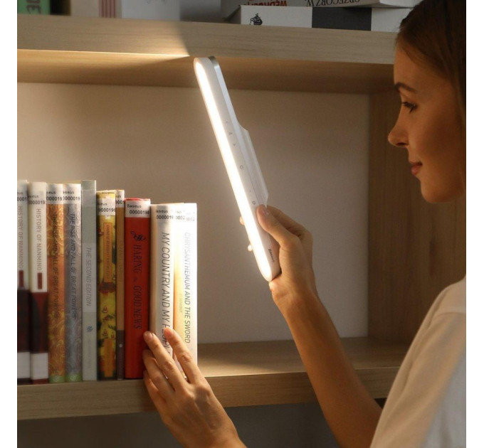 Портативна лампа Baseus Magnetic Stepless Dimming Charging Desk Lamp Pro (DGXC-02) White