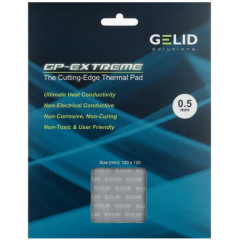 Термопрокладка GELID GP-Extreme 120x120x0.5mm 12Вт/(м*К) GP01-S-A Термопрокладка GELID GP-Extreme 120x120x0.5mm 12Вт/(м*К) GP01-S-A