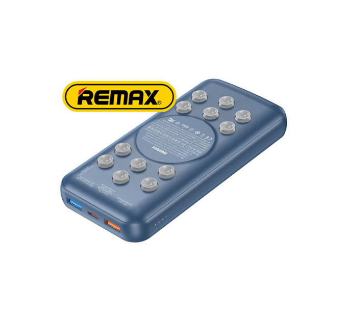 Powerbank 20000mAh 22.5W Remax RPP-207 QC3.0 PD Швидка + бездротова зарядка Powerbank 20000mAh 22.5W Remax RPP-207 QC3.0 PD Швидка + бездротова зарядка