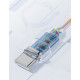 Кабель  Type-c - Type-c 100W Essager PD QC4.0 FCP AFC - 1m Black