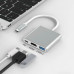 Адаптер преобразователь конвертер Type-C - HDMI USB Type-C 4K. Переходник Type-C - HDMI SmartGo Адаптер преобразователь конвертер Type-C - HDMI USB Type-C 4K. Переходник Type-C - HDMI SmartGo