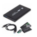 Внешний карман USB 3.0 SATA HDD/SSD 2,5““ Aluminum Case + Чехол