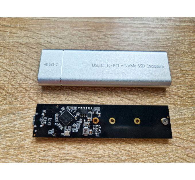 Зовнішня кишеня Type-C m.2 NVME SSD USB 3.0 M-Key NVMe-C01