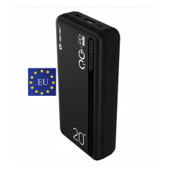 Powerbank 20000mAh 20W Tracer QC3.0 PD Швидка зарядка Powerbank 20000mAh 20W Tracer QC3.0 PD Швидка зарядка