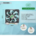 Кулер 120х120х25мм HF DF1202512SEL Molex сквозной (4pin) Кулер 120х120х25мм HF DF1202512SEL Molex сквозной (4pin)