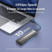 Внешний карман NVME NGFF m.2 SSD USB 3.0 + Type-C PHIXERO PXPWEM2-G2-GY-BP