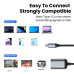 Адаптер преобразователь конвертер Type-C - HDMI 4К 60Hz V2 Pro