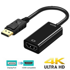 Адаптер перетворювач конвертер Diplay Port - HDMI SmartGo Адаптер перетворювач конвертер Diplay Port - HDMI SmartGo