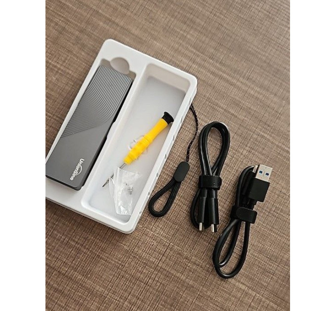 Зовнішня кишеня NVME NGFF m.2 SSD USB 3.0 + Type-C UnionSine