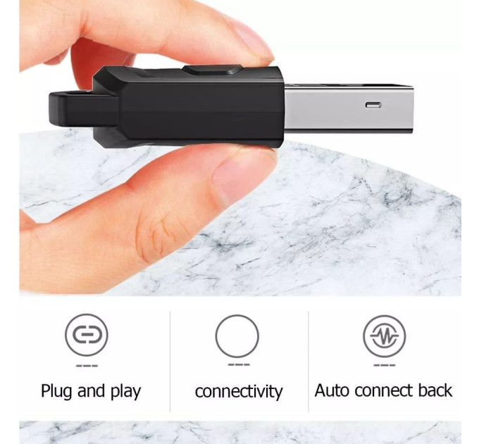 Bluetooth адаптер  Sony PS5 PS4 BT 5.0 dongle підключення навушників SmartGo