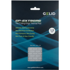 Термопрокладка GELID GP-Extreme 120x120x1.5mm 12Вт/(м*К) GP01-S-C Термопрокладка GELID GP-Extreme 120x120x1.5mm 12Вт/(м*К) GP01-S-C