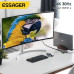 USB 3.0 хаб + кардридер + конвертер HDMI 4K Essager 5 в 1. Переходник Type-C - HDMI USB 3.0 хаб + кардридер + конвертер HDMI 4K Essager 5 в 1. Переходник Type-C - HDMI