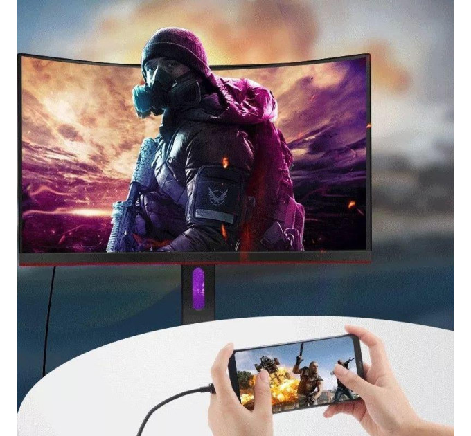 Адаптер конвертер Type-C to  HDMI 4К SmartGO