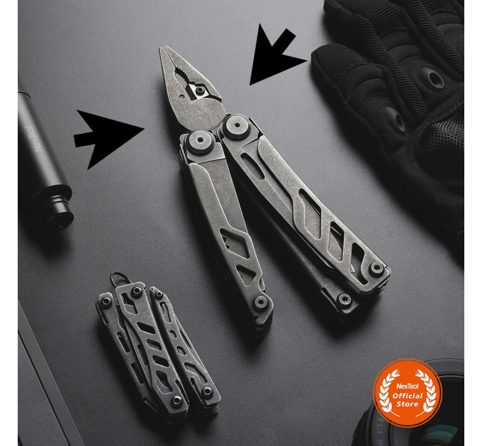 Мультитул Xiaomi Nextool Flagship Pro 16в1 NE20240 з фіксаторами та міцним чехлом