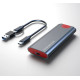 Зовнішня кишеня m.2 nvme SSD USB 3.0 + Type-C SmartGo