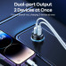 Автомобильное зарядное устройство 30W REMAX Walking Series PD+QC Cyberpunk Fast Car Charger RCC338 1C1A Автомобильное зарядное устройство 30W REMAX Walking Series PD+QC Cyberpunk Fast Car Charger RCC338 1C1A