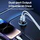 Автомобільний зарядний пристрій 30W REMAX Walking Series PD+QC  Cyberpunk Fast Car Charger RCC338  1C1A