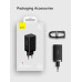 Сетевое зарядное устройство Baseus GaN5 Pro 65W (2C+U) PD3.0, QC4.0 (CCGAN65E5) Черный