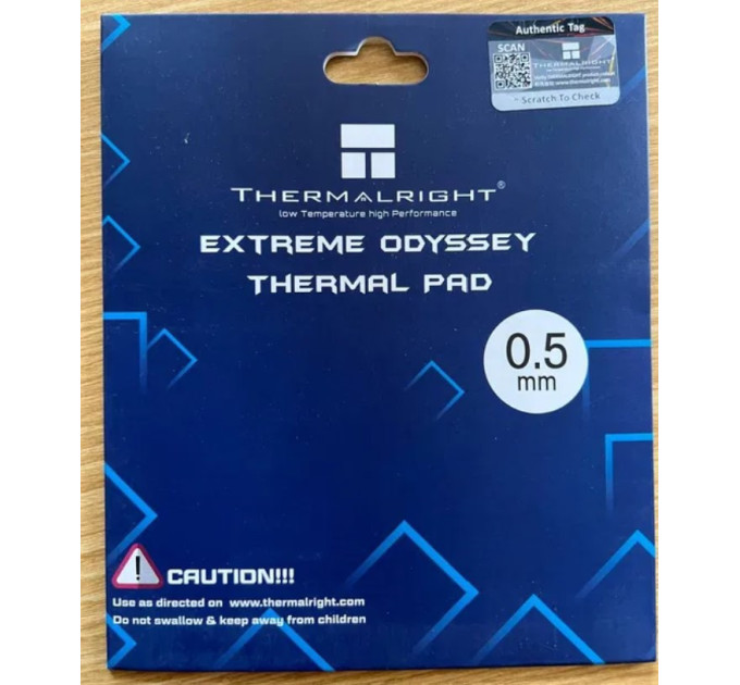 Термопрокладка Thermalright Odyssey 120*120*0.5 мм 12,8 Вт/мК Термопрокладка Thermalright Odyssey 120*120*0.5 мм 12,8 Вт/мК