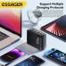 Сетевое зарядное устройство Essager 100W GAN (2xType-C + 2xUSB-A)  ES-CD37 черное