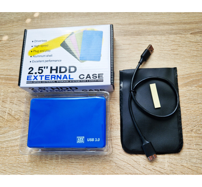 Зовнішня кишеня USB 3.0 HDD/SSD 2,5““ Shuole
