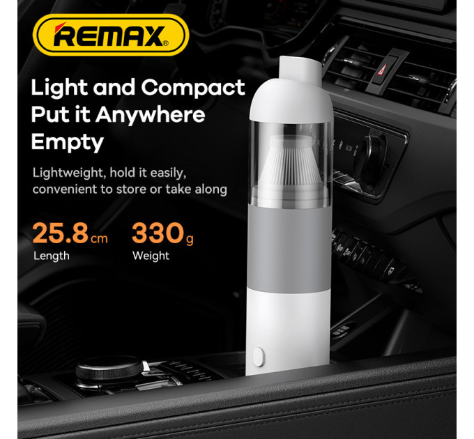 Автомобільний пилосос REMAX Car Vacuum Cleaner and Air Duster  XC-1 портативний