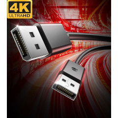 Кабель DisplayPort - Display Port 1.2 4K 1.8м AWM SmartGo Кабель DisplayPort - Display Port 1.2 4K 1.8м AWM SmartGo