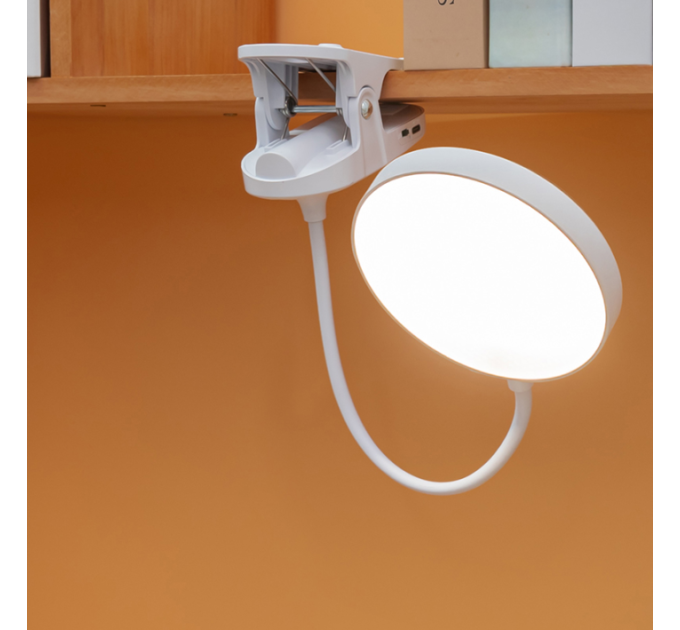 Портативна лампа LedLine Comfort Reading Mini Clip регулювання яскравості Type-C