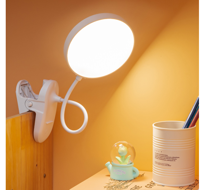 Портативна лампа LedLine Comfort Reading Mini Clip регулювання яскравості Type-C