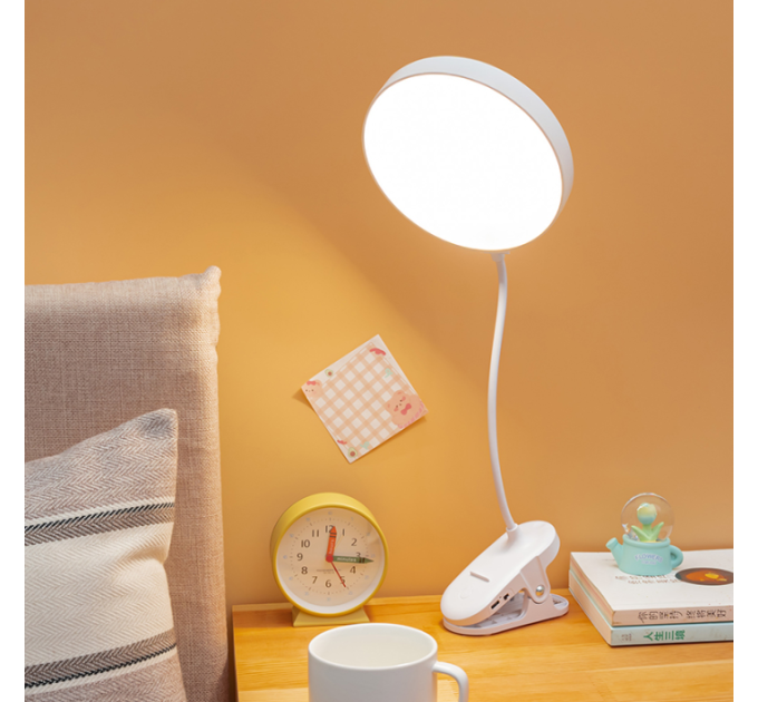 Портативна лампа LedLine Comfort Reading Mini Clip регулювання яскравості Type-C