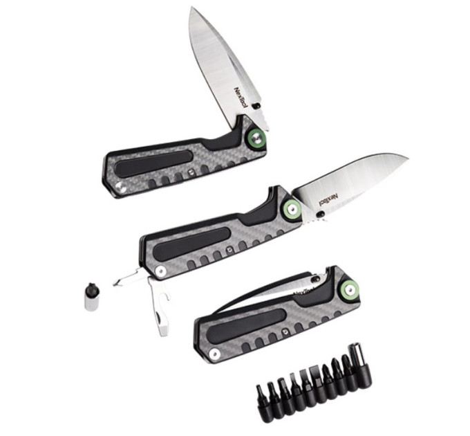 Мультитул Xiaomi NexTool NE20021 4-In-1 EDC Multi-functional Folding Knife багатофункціональний нож