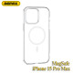 Прозорий чохол iPhone 15 Pro Max MagSafe Remax Crys Series Magsafe Magnetic Phone Case RM-1690