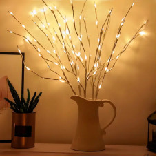 Гірлянда-гілка Brush light біла на батарейках Гірлянда-гілка Brush light біла на батарейках
