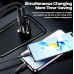 Автомобільний зарядний пристрій 60W Toocki PD+QC 1C+1A Fast Car Charger Автомобільний зарядний пристрій 60W Toocki PD+QC 1C+1A Fast Car Charger