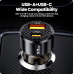 Автомобільний зарядний пристрій 60W Toocki PD+QC 1C+1A Fast Car Charger Автомобільний зарядний пристрій 60W Toocki PD+QC 1C+1A Fast Car Charger