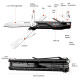 Мультитул Xiaomi NexTool Knight EDC Multifunctional Knife (NE20224)