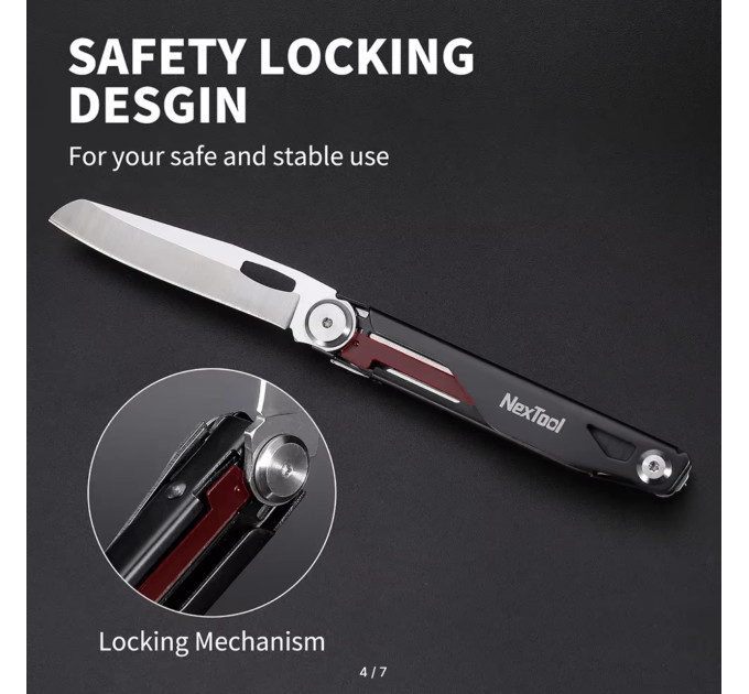 Мультитул Xiaomi NexTool Knight EDC Multifunctional Knife (NE20224)