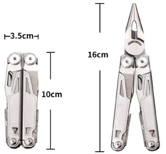 Мультитул Daicamping DL12  Liner Lock