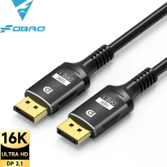 Кабель DisplayPort - DisplayPort 2.1 16K 2м SmartGo Кабель DisplayPort - DisplayPort 2.1 16K 2м SmartGo