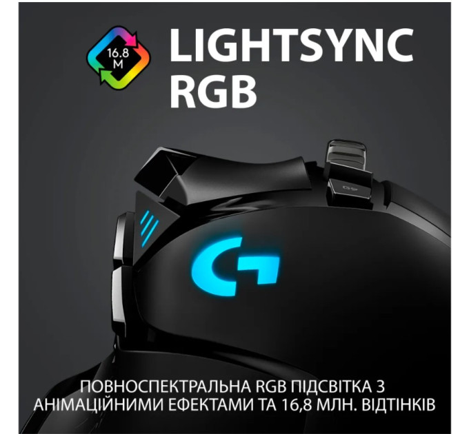 Бездротова миша Logitech G502 LIGHTSPEED Чорна