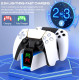 Зарядна док-станція з RGB-підсвіткою для PlayStation 5 PS5
